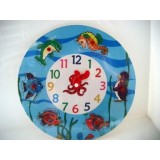 Wooden Clock Sealife Puzzle Wooden Clock Sealife Puzzle